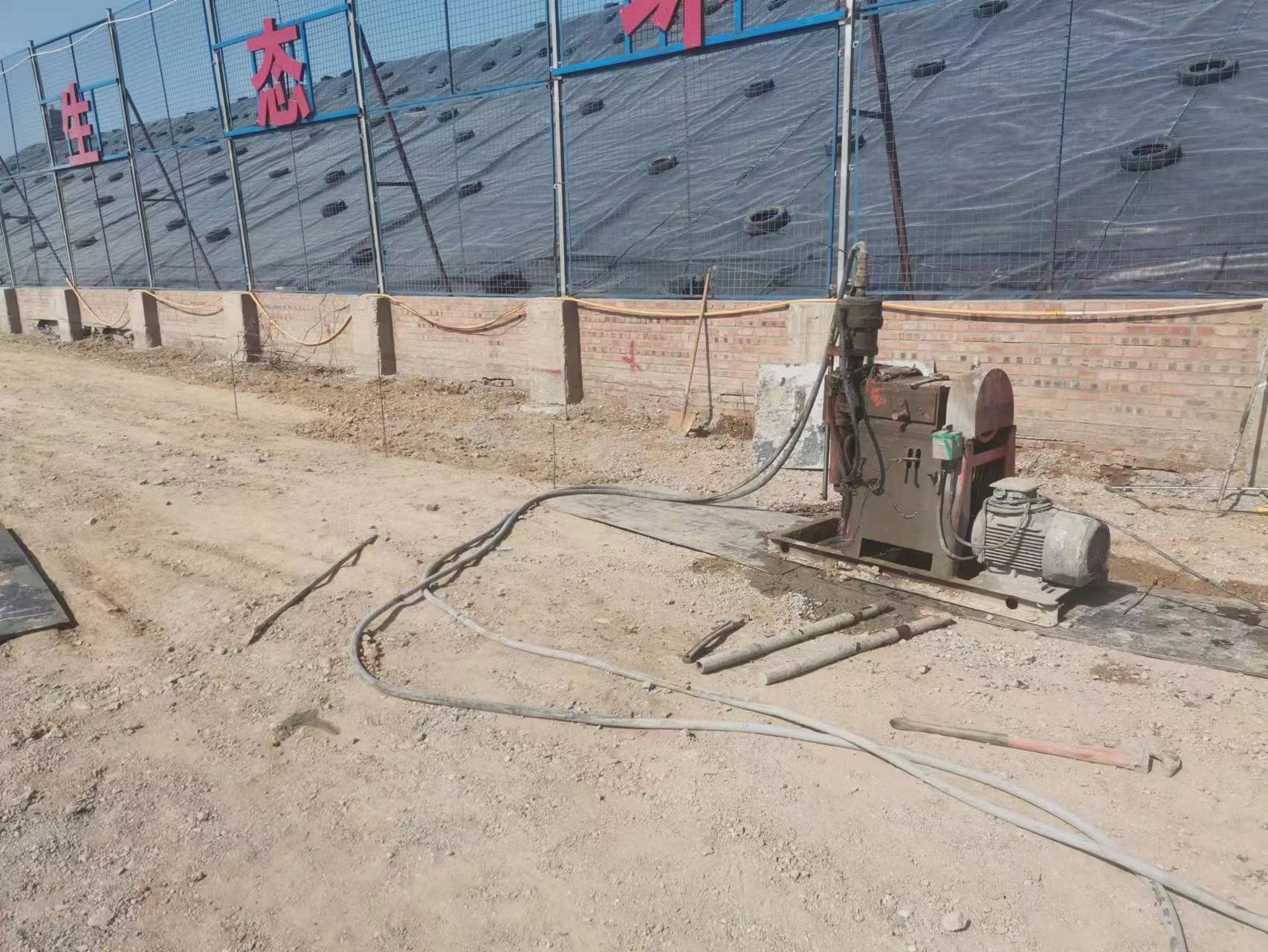 龙子湖地基注浆