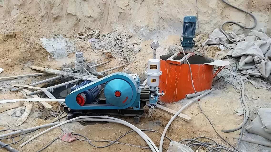 龙子湖顶管注浆